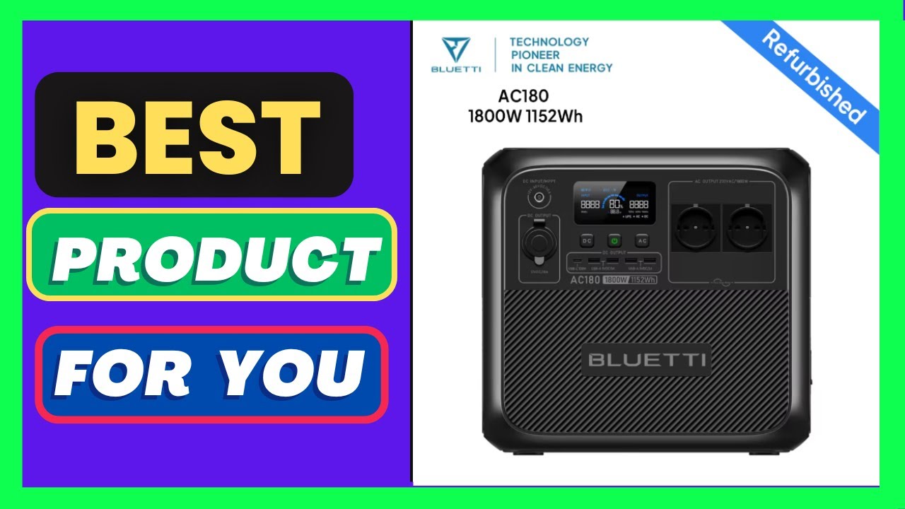 【Refurbished 】EU Plug BLUETTI Portable Power Statio