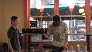 Jim the Magic Hippie at Starbucks Open Mic Night