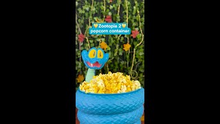 zootopia2 Popcorn Container Slithering In Hot