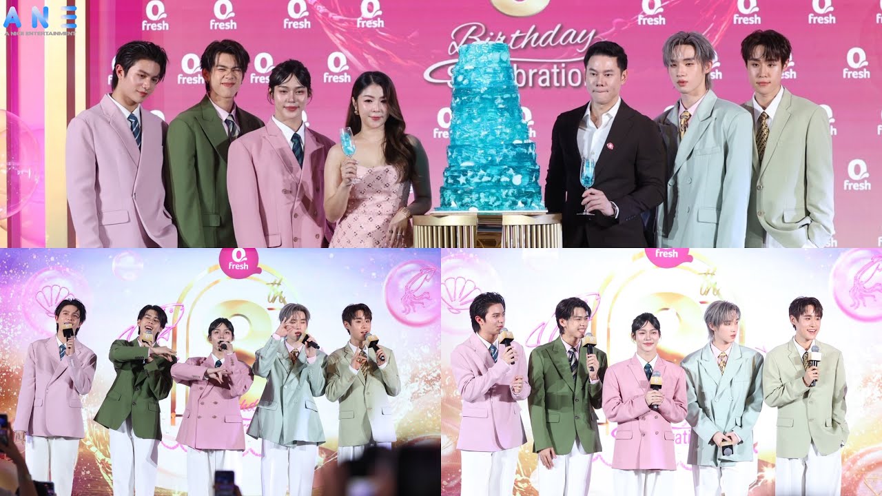 “5 หนุ่ม LYKN” ในงาน Qfresh ฉลองครบรอบ “8th SEALABRATION”
