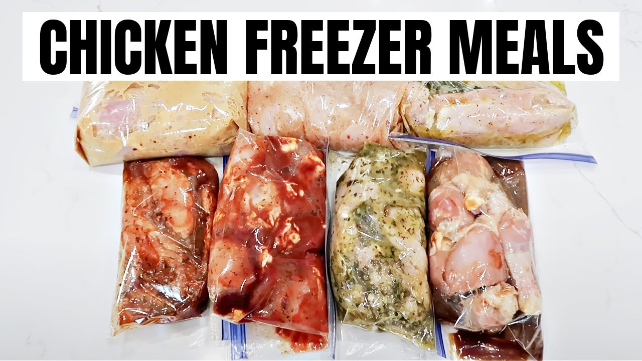 7 Easy Chicken Marinades For Freezer Meals - YouTube