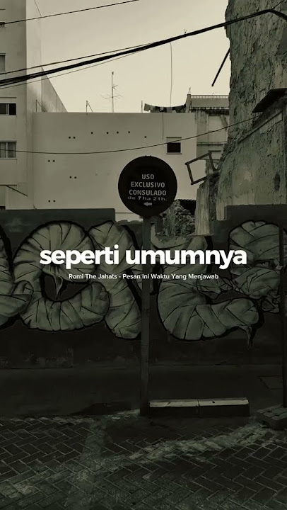 Pesan Ini Waktu Yang Menjawab - ROMI THE JAHATS #punk #punkrock #poppunk #liriklagu #storywa