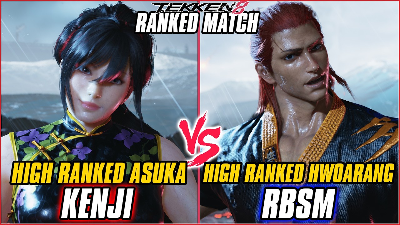 TEKKEN 8 ▰ KENJI (Asuka) vs RBSM (Hwoarang) ▰ T8 HIGH LEVEL GAMEPLAY