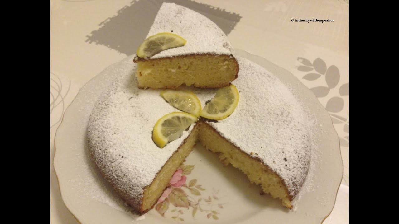 Torta ricotta e limone COTTA IN PADELLA!