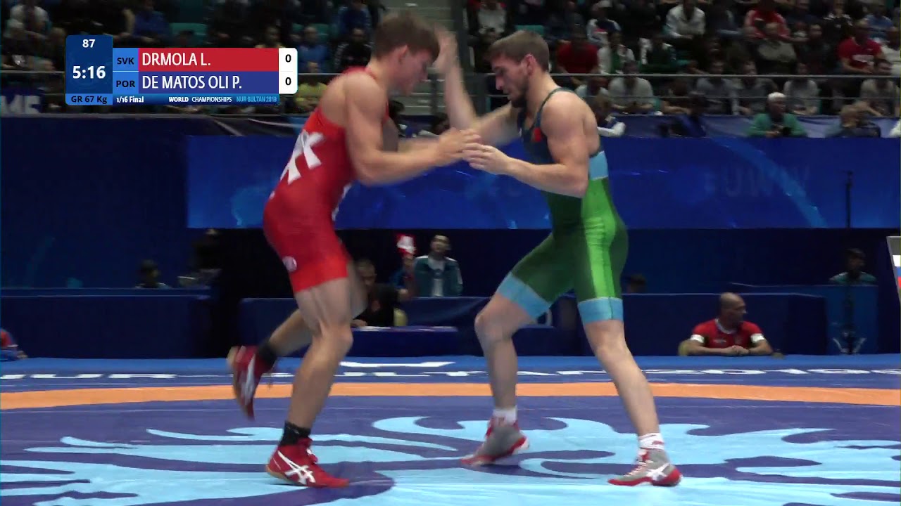 1/16 GR - 67 kg: L. DRMOLA (SVK) v. P. DE MATOS OLI (POR)