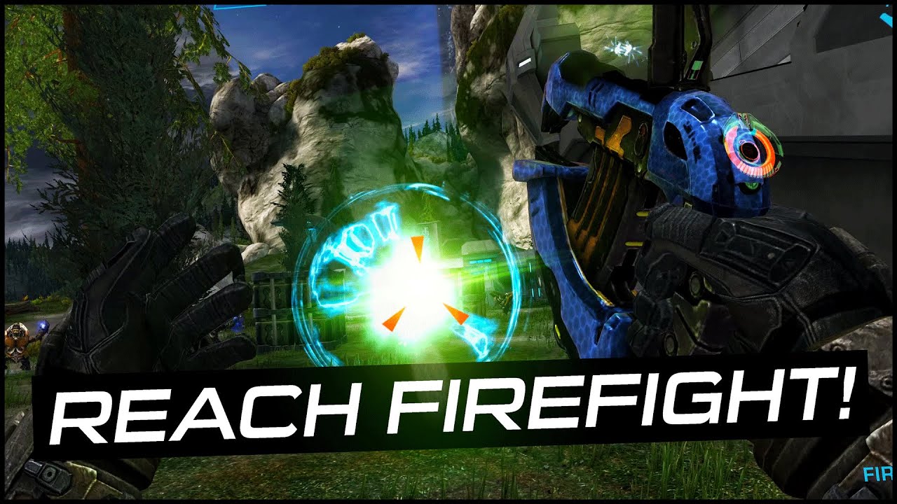 Halo REACH FIREFIGHT Installation 04 SHOOTOUT! YouTube