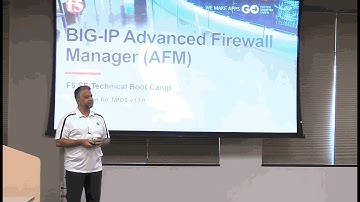F5 2-day Security Solutions - BIG-IP AFM Lesson 1