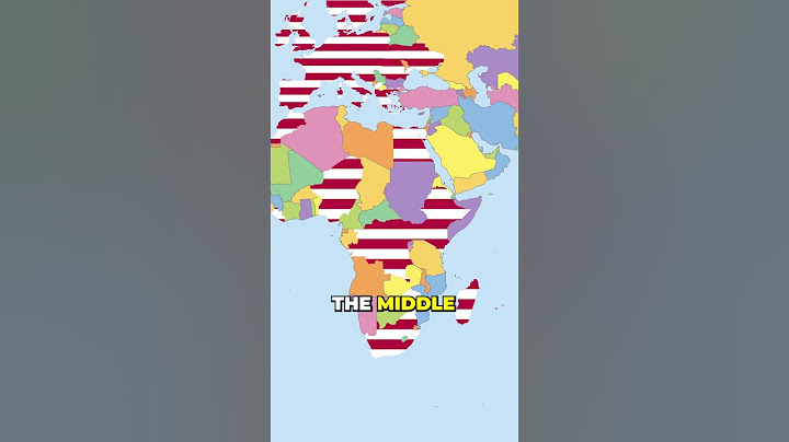 ALL Friends of the USA on 1 Map! #geography #usa #unitedstates