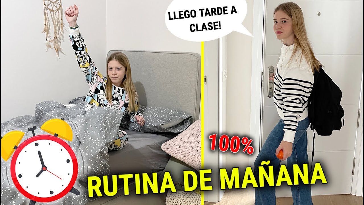 MI RUTINA DE MAÑANA PARA IR A CLASES EN 2023! LLEGO TARDE AL INSTITUTO DANIELA GO