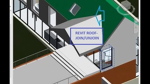 Revit tutorial-Join/unjoin roofs-Combine roofs-quick tip&tricks