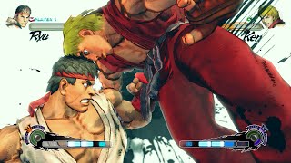 Ryu Vs Ken Ultimate Fight