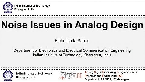 Noise issues in Analog IC Design