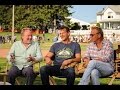 Kevin Costner ,Timothy Busfield, Dwier Brown at Field of Dreams 25th Anniversary