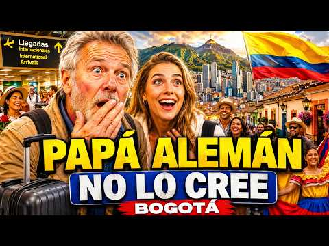 PAPÁ ALEMÁN DESCUBRE BOGOTÁ Y NO PUEDE CREER LA CAPITAL DE COLOMBIA 🇨🇴