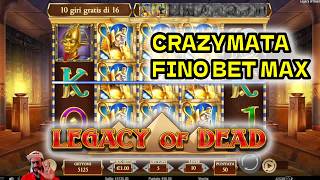 🔴 UN CLASSICO OF DEAD DELLA PLAY N' GO - CRAZYMATA FINO A BET MAX | CRAZY SLOT |