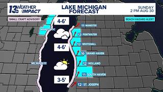 Beach and Boating Forecast - 8-30-26