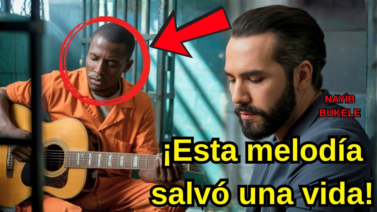 Bukele descubrió a un músico ciego en la cárcel... ¡Y cambió una vida!