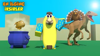 Dinozora Binen Hindi İksiri Wacky Wizards Roblox Türkçe