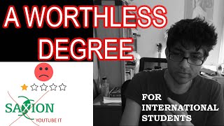 Why Software Engineering degree from saxion is worthless