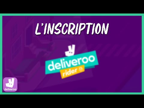 L' INSCRIPTION COURSIER DELIVEROO EN 5 MIN !! ?? ?