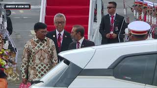 ASEAN 2023: Arrival of Timor-Leste prime minister Taur Matan Ruak