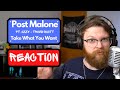 Post Malone - Take What You Want ft. Ozzy Osbourne, Travis Scott - Reaction - Metal Guy Reacts