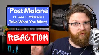 Post Malone  Take What You Want ft. Ozzy Osbourne, Travis Scott  Reaction  Metal Guy Reacts