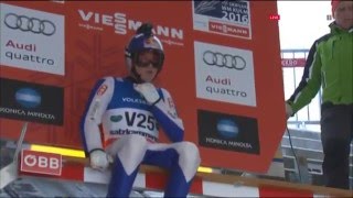 Andreas Goldberger - POV Camera - Kulm 2016 - Eurosport Germany