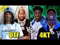 OTF (LIL DURK'S CREW) VS 4KT (NBA YOUNGBOY'S CREW)