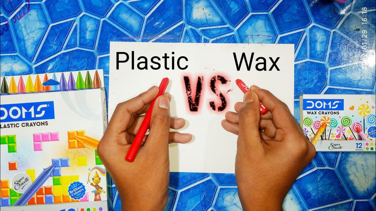 Which crayon is better plastic vs wax YouTube