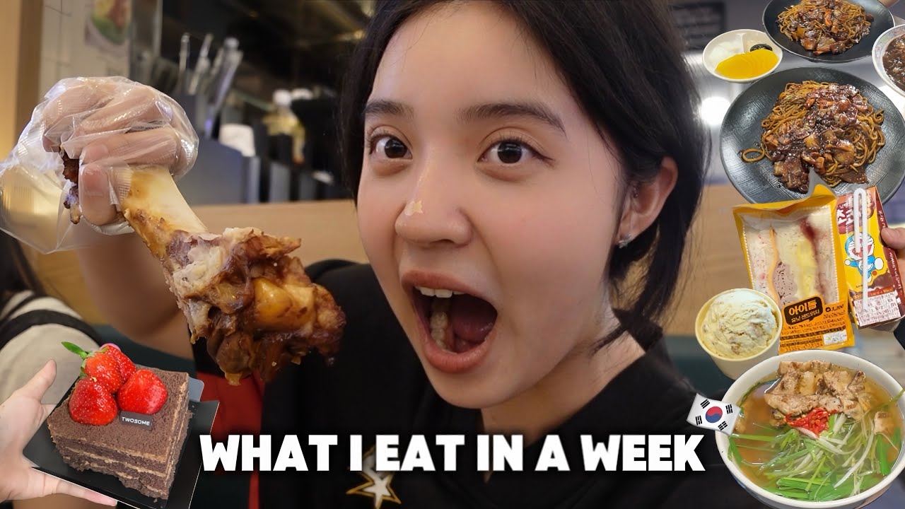 SINH VIÊN HÀN QUỐC MỘT TUẦN ĂN GIÈ ?! (nấu ăn, đi ăn hàng) 🇰🇷 what I eat in a week
