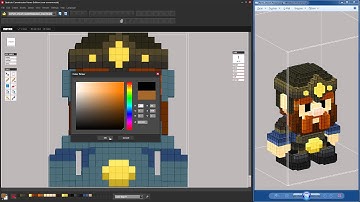 Part 2 - From Picture to Animation - Coloring and Qubicle Constructor