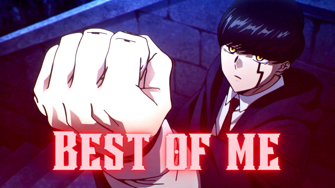 Mashle Magic and Muscles [ AMV ] NEFFEX - Best of Me