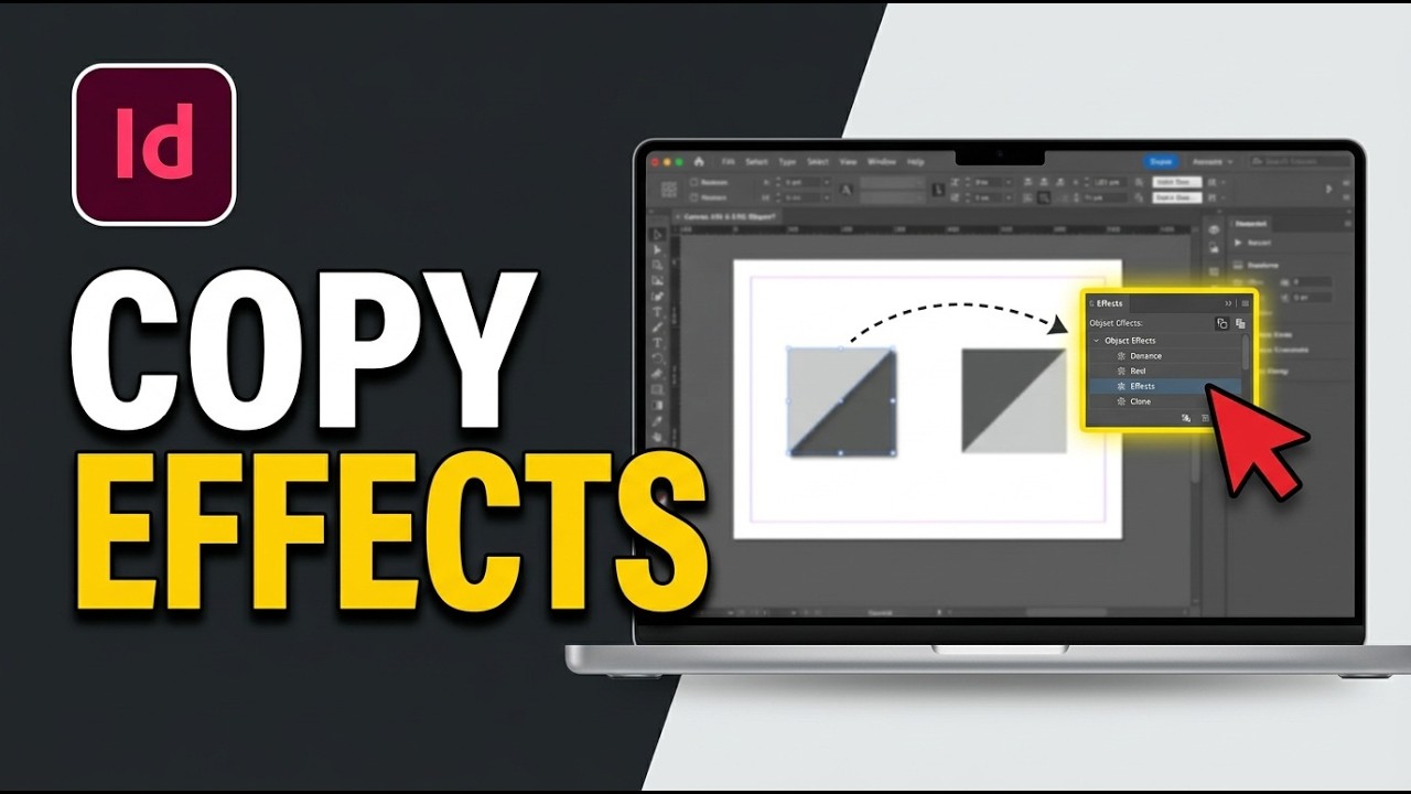 How to Copy Effects to Another Object in Adobe InDesign 2026 (Full