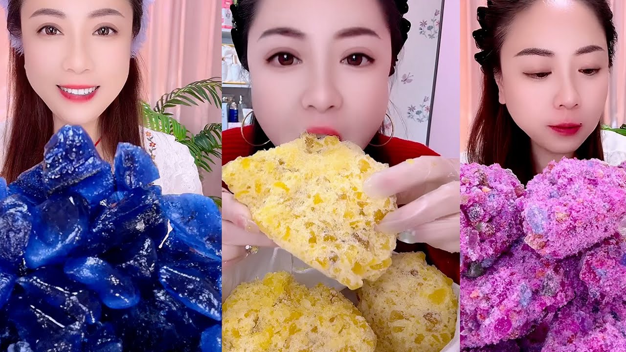 SOLO ASMR MUKBANG ICE EATING SOUNDS FROM THE FROZEN WATER