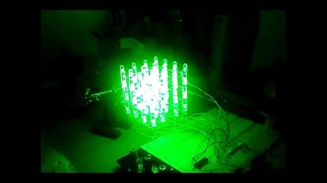 4x4x4 RGB LED Cube - Building Part