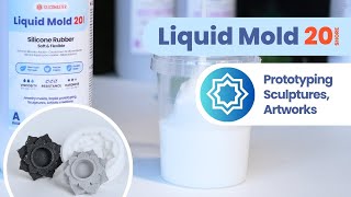 Liquid Mold 20 Universal Silicone For Crafts And Artistic Moulds
