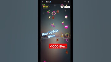Blum Christmas New Update | Blum New Update +1000 Blum Tokens | Blum Airdrop #shorts