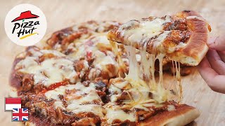 Resep Pizza TEFLON Hanya 7 Menit! [Tanpa Ulen, Tanpa Proofing, Garing, Empuk, Ala Pizza Hut]