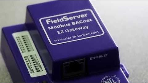 FieldServer EZ Gateway Modbus to BACnet from Sierra Monitor - available at alpscontrols.com!