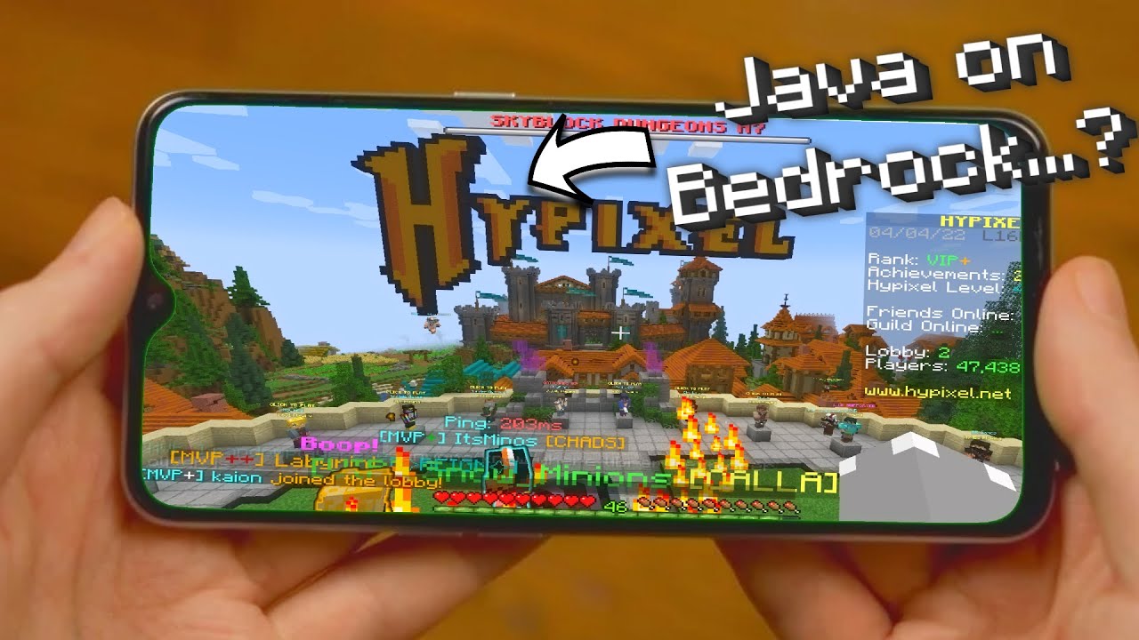 How to play Hypixel on Mcpe...