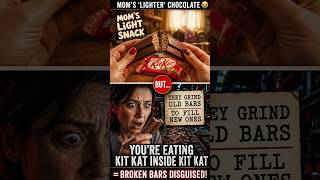 Mom's 'Light Snack' 😭 (Kit Kat = Broken Chocolate Bars Disguised!)