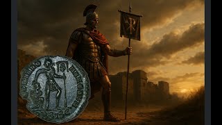 Valentinian I Emperor Dragging Captive Roman Coin Brought To Life 364367 Ad