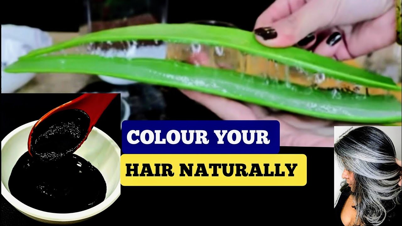 Mix With Coffee Only 2 Ingredients You Will To Apply Dye