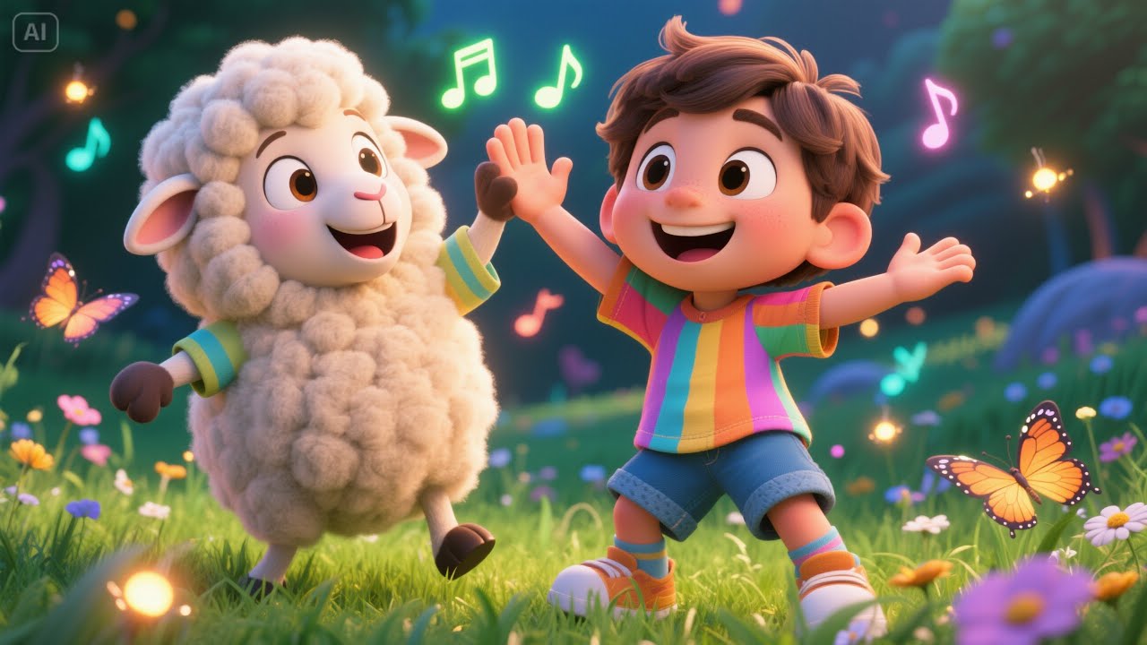 Dancing Sheep in the Meadow – Shake, Wiggle & Baa! | Fun and Energetic ...