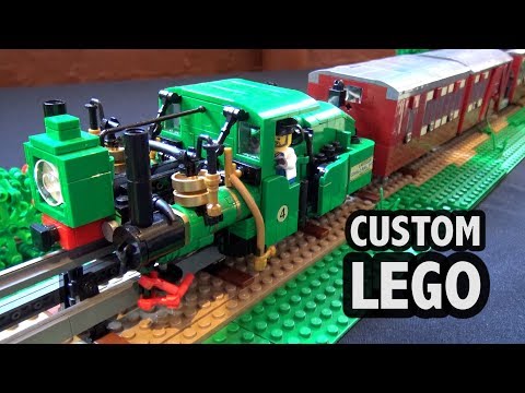 LEGO Lartigue Monorail Locomotive | Brickvention 2019