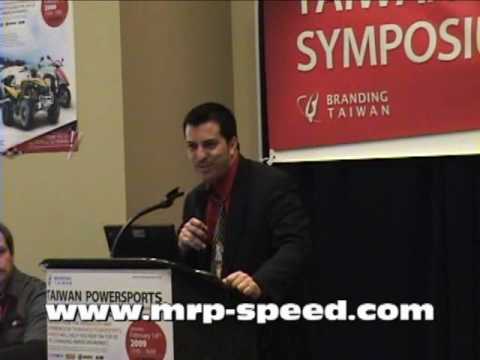 Taiwan Dealer Expo Symposium 2009 Guest Speaker Jo...