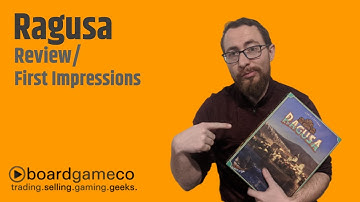 Ragusa Board Game Review/First Impressions