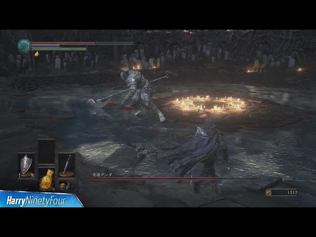 Dark - Champion Gundyr Boss Fight Walkthrough - YouTube