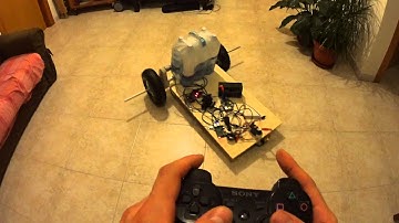 Wheeled robotic platform - RaspberryPi2 + MyRobotlab + PS3 Controller over Bluetooth